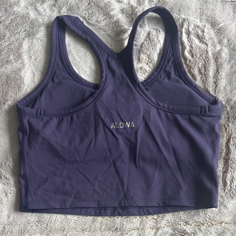 ALOWA SET Sport bra/Leggings grape 🍇 color size Small - Picture 5 of 14